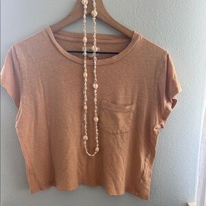 Casual Tan Women's Top Mollusk S Hemp
